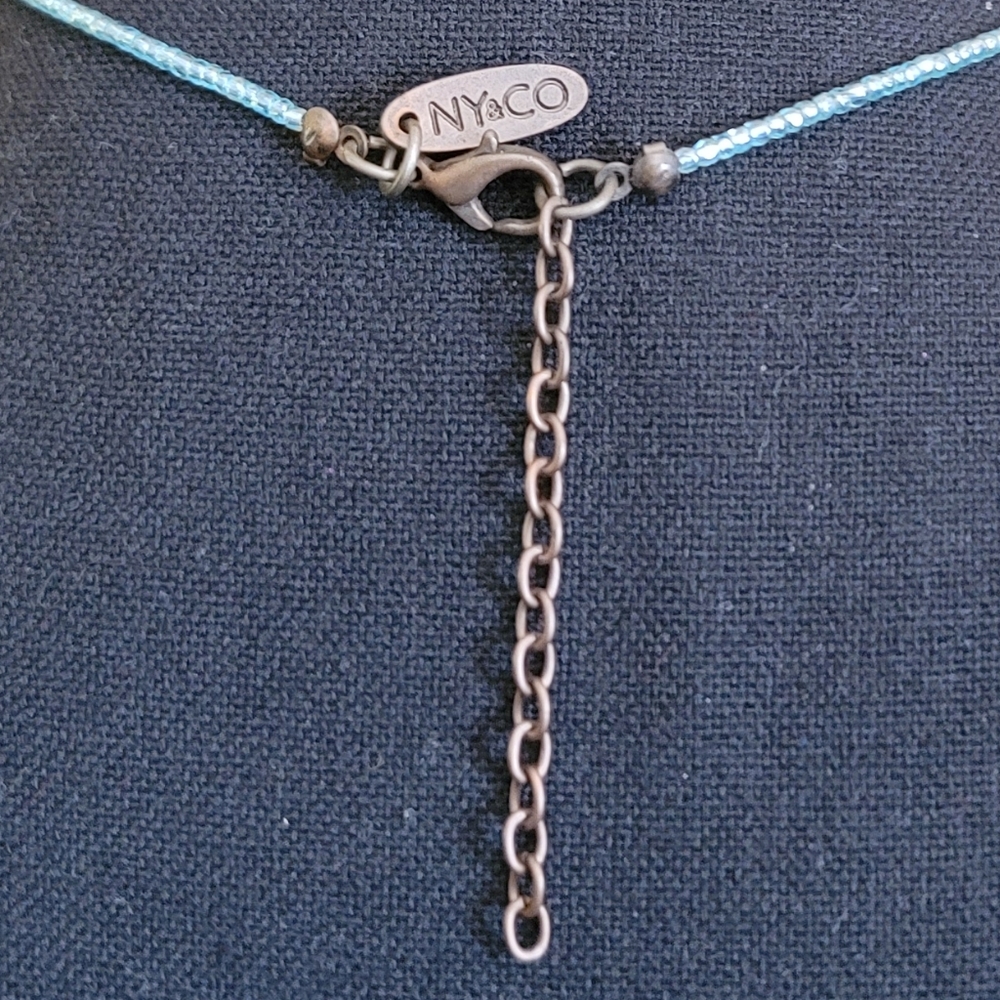 NWOT Beaded Floral Choker (NY&CO) - Picture 8 of 8